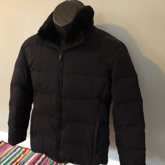Andrew Marc Puffer Jacket Winter Ski Coat Black XS - Picture 5 of 6